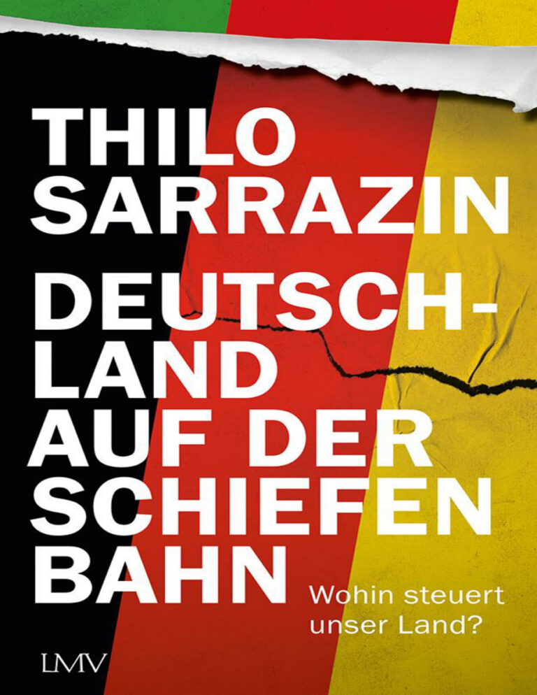 Deutschland auf der schiefen Bahn German Edition Thilo Sarazzin Kitap Kapağı