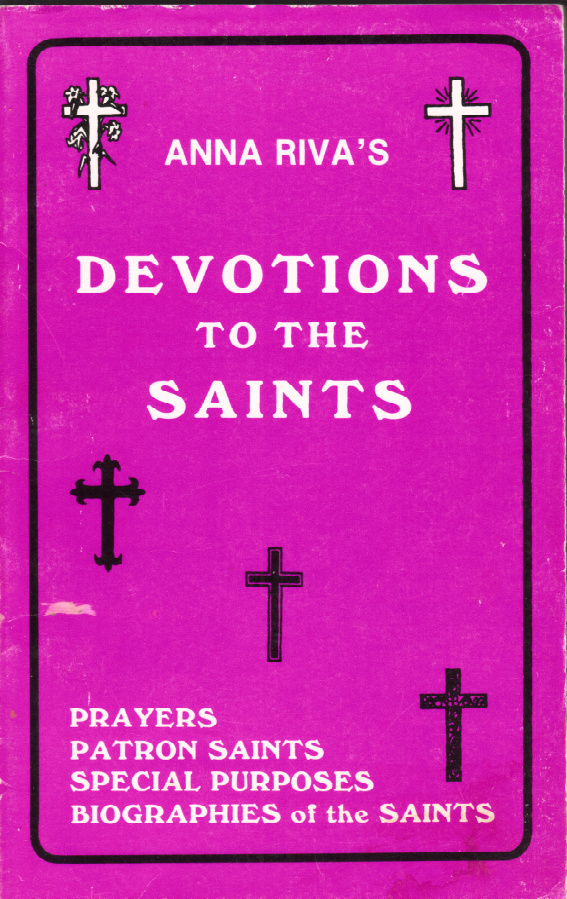 Devotions to the Saints Anna Riva Kitap Kapağı