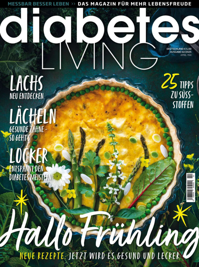 Diabetes Living Germany AprilMai 2025 GER Diabetes Living Germany Kitap Kapağı