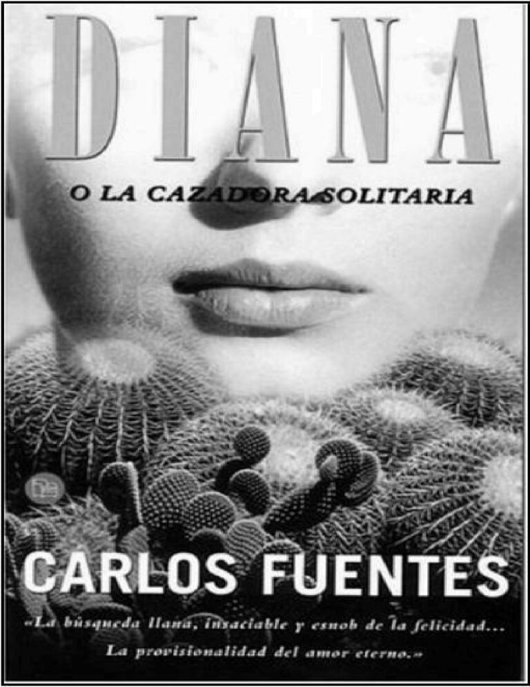 Diana o La cazadora solitaria Carlos Fuentes Kitap Kapağı