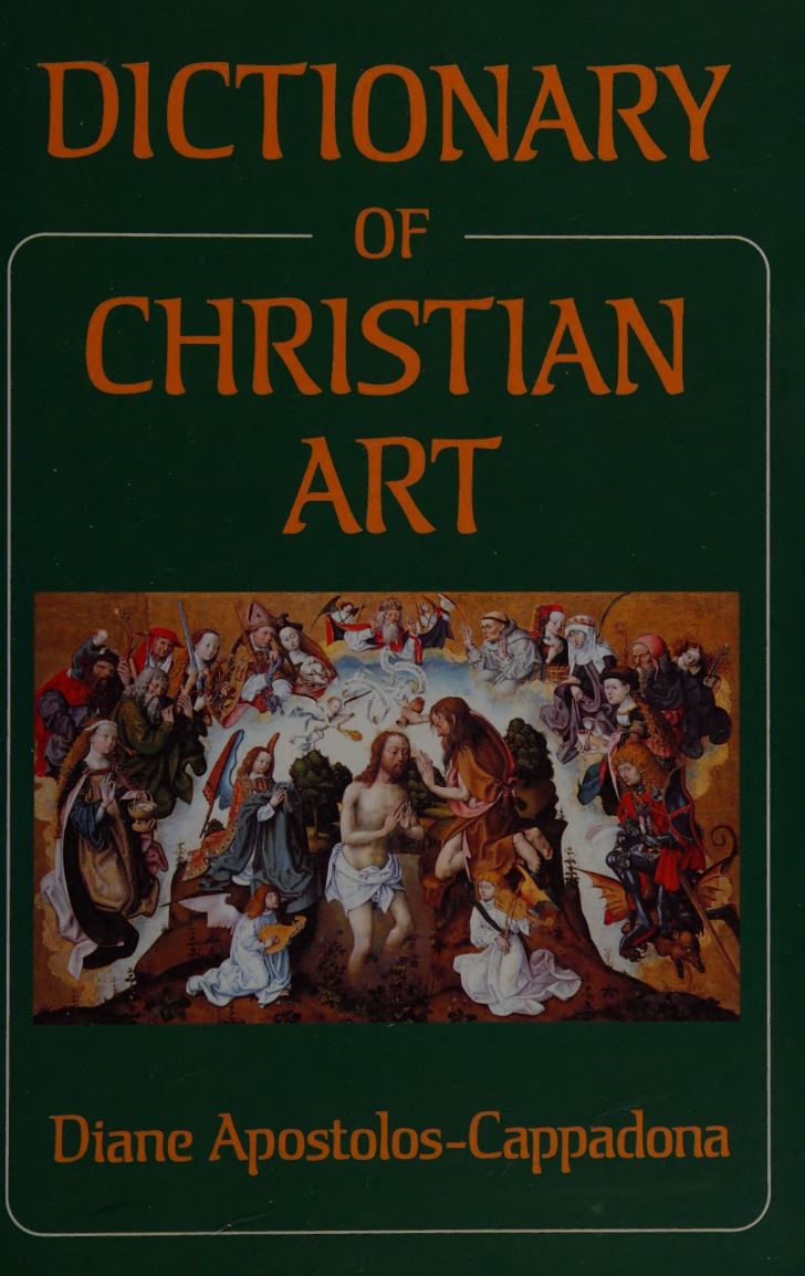 Dictionary of Christian Art Diane Apostolos Cappadona Kitap Kapağı