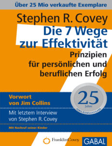 Die 7 Wege zur Effektivitat German Edition Stephen Covey Kitap Kapağı