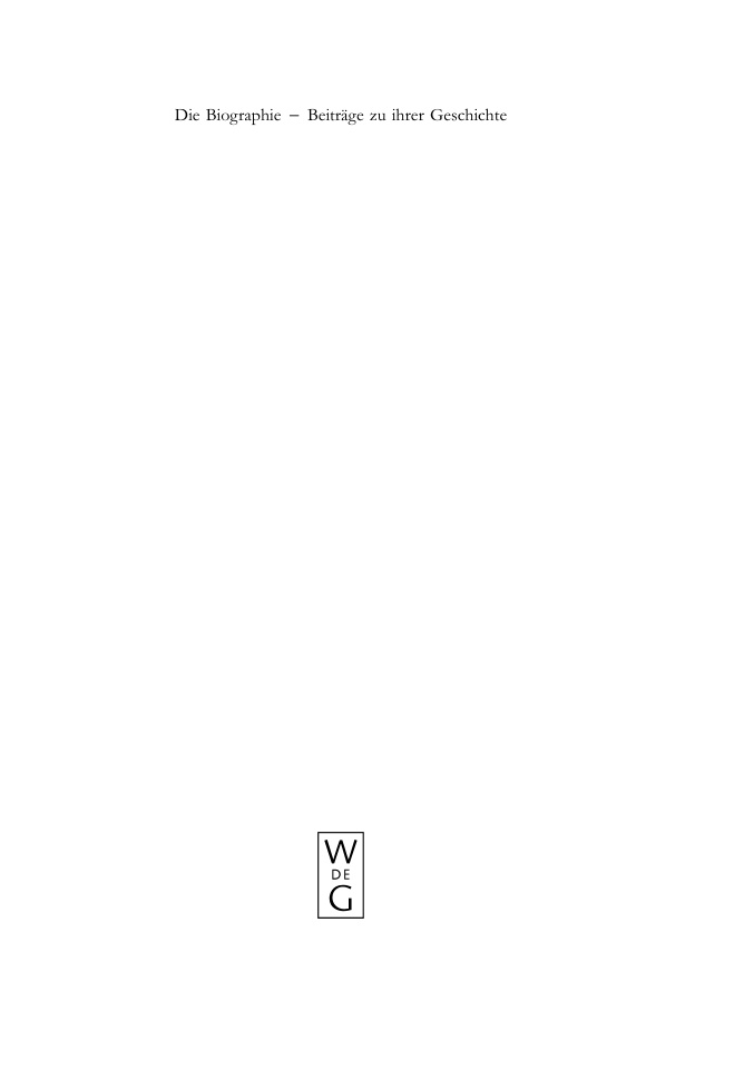 Die Biographie - Beiträge zu ihrer Geschichte PDF Download