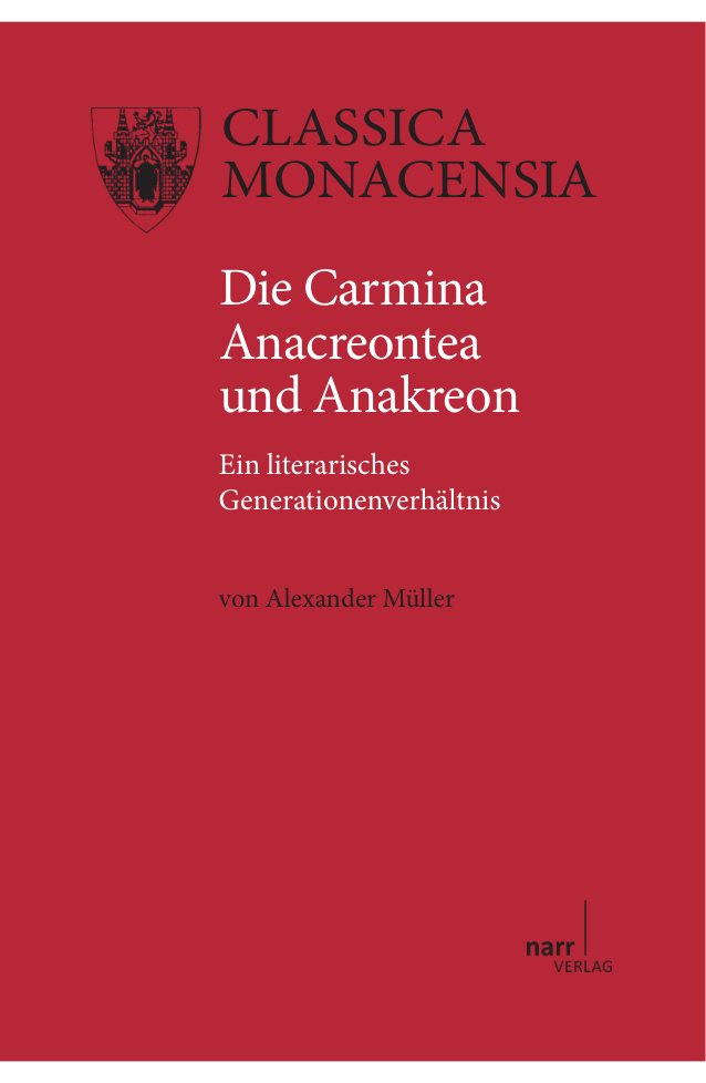 Die Carmina Anacreontea und Anakreon German Edition Alexander Muller Kitap Kapağı