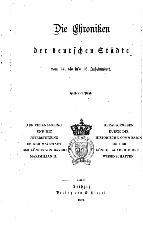 Die Chroniken der niedersächsischen Städte: Magdeburg PDF Download