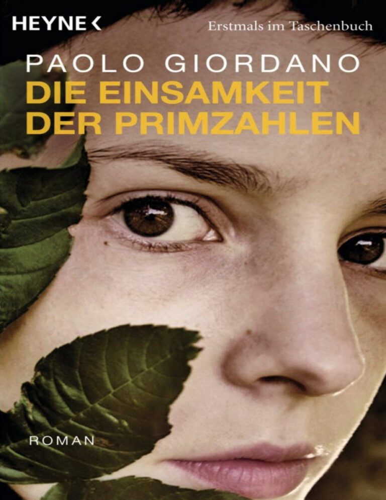 Die Einsamkeit der Primzahlen Paolo Giordano Kitap Kapağı