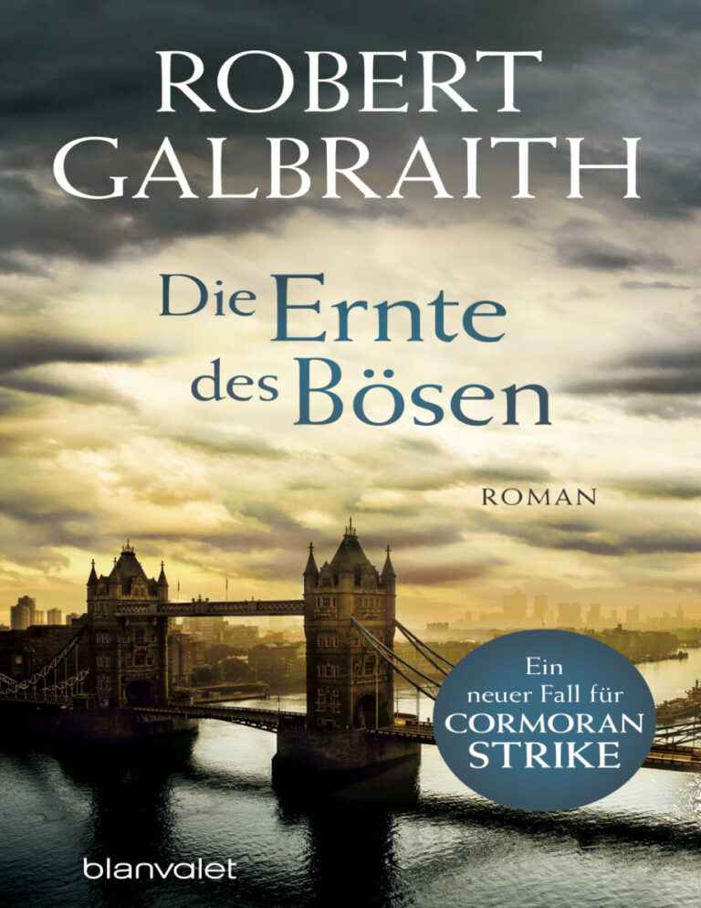 Die Ernte des Bosen German Edition Robert Galbraith Kitap Kapağı