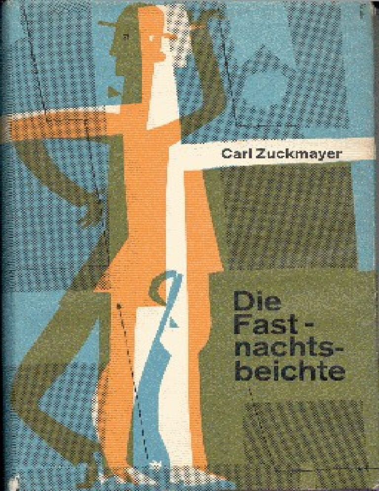 Die Fastnachtsbeichte German Edition Carl Zuckmayer Kitap Kapağı