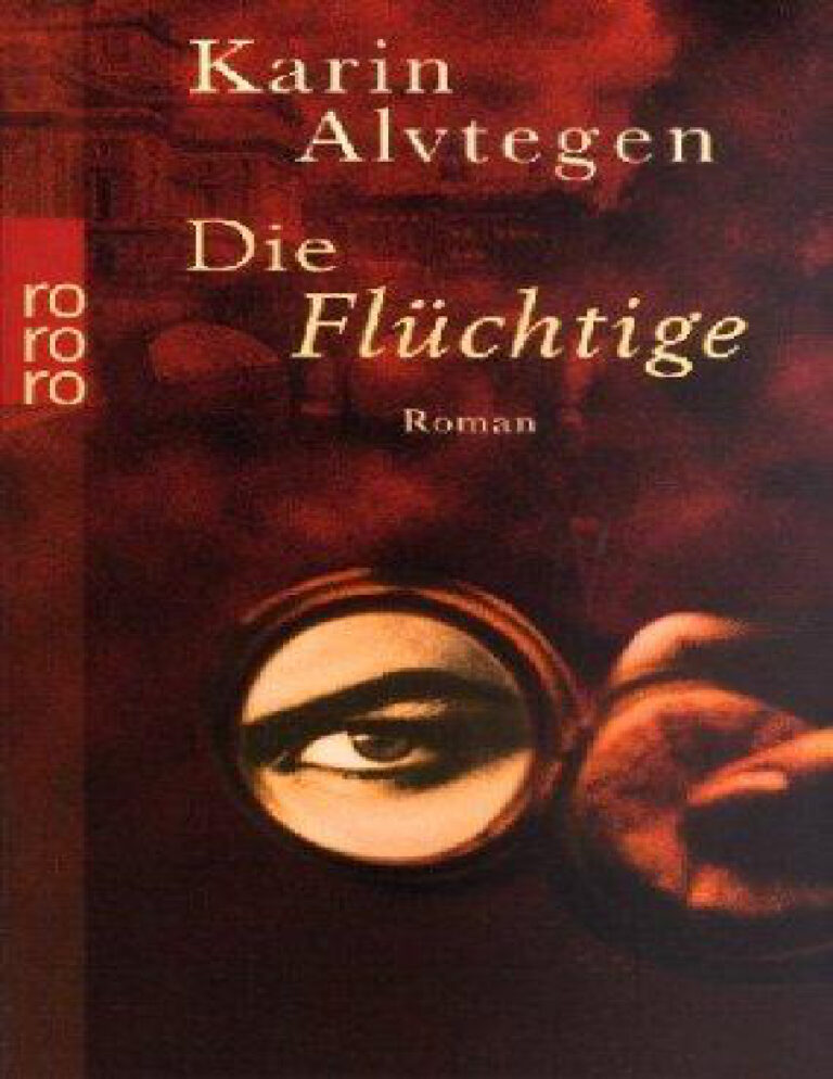 Die Fluchtende Alvtegen Karin Kitap Kapağı