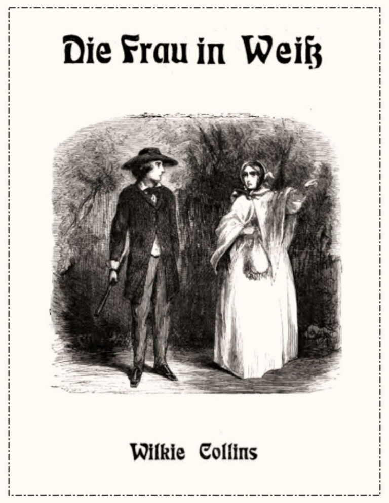Die Frau in Weiss German Edition Wilkie Collins Kitap Kapağı