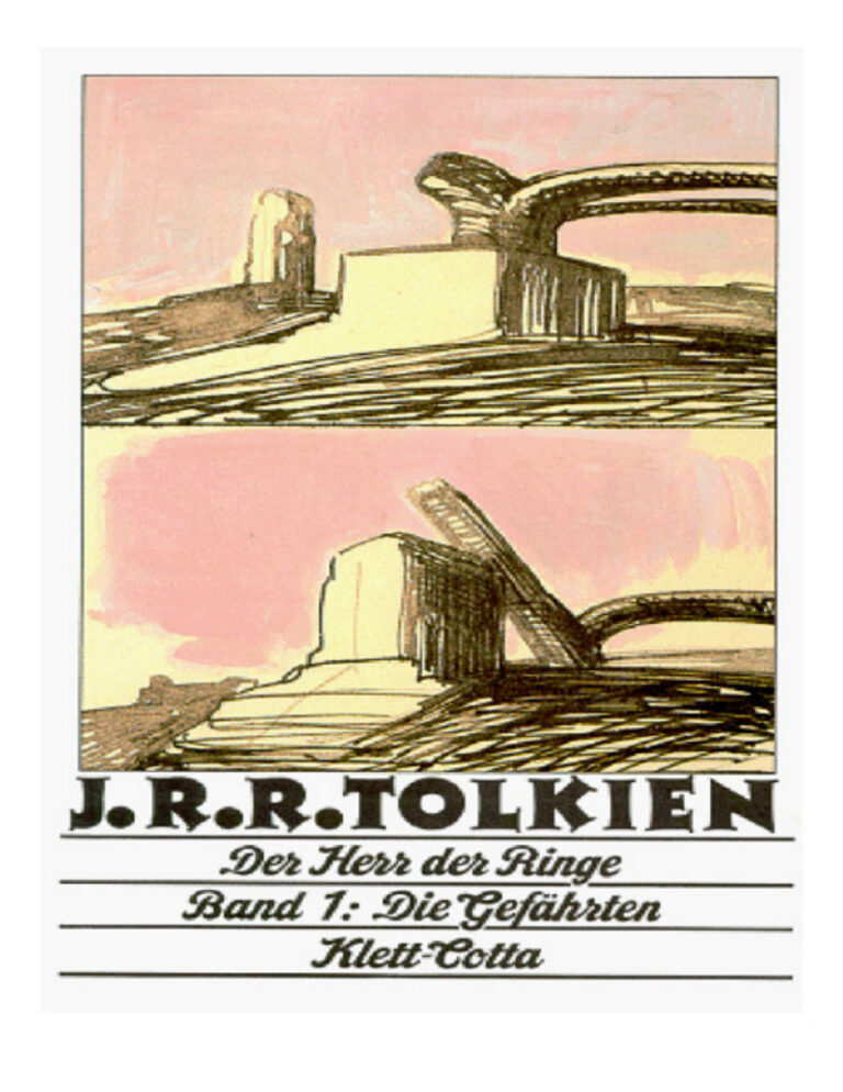 Die Gefahrten JRR Tolkien Kitap Kapağı