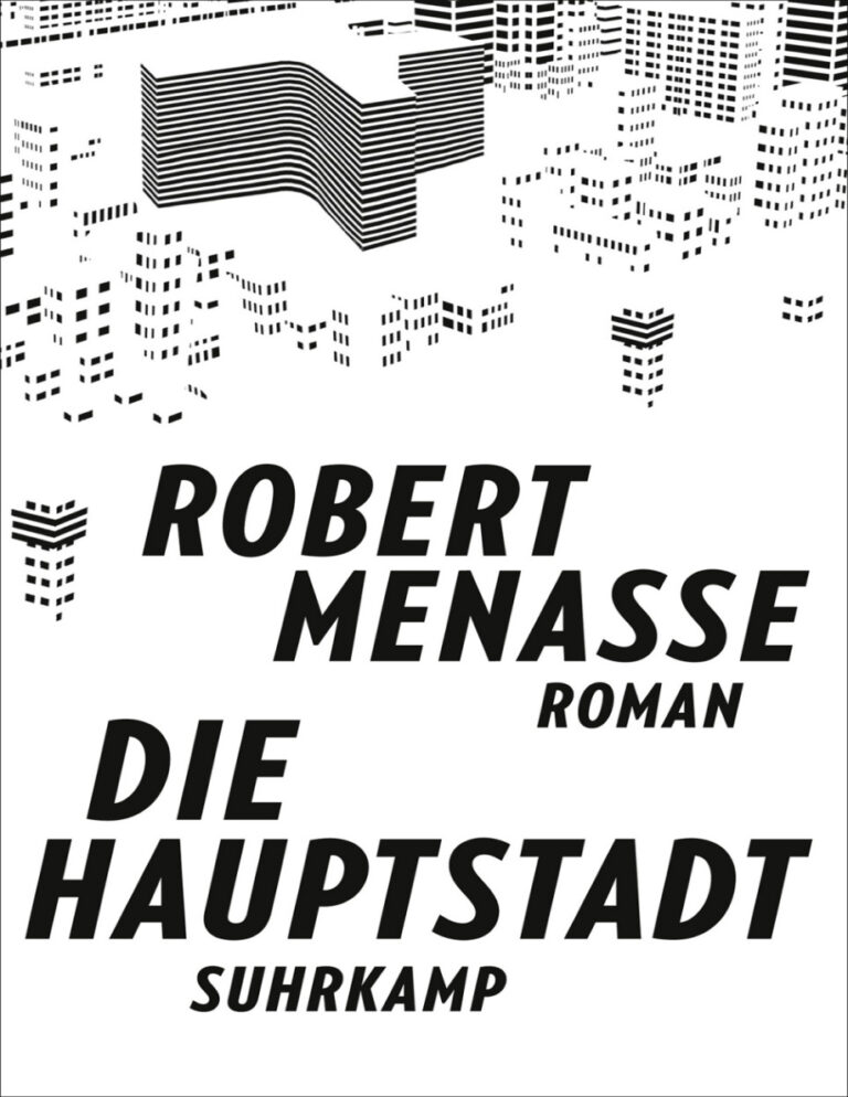Die Hauptstadt German Edition Robert Menasse Kitap Kapağı