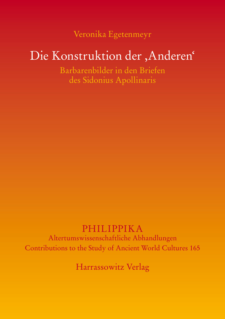 Die Konstruktion der Anderen German Edition Veronika Egetenmeyr Kitap Kapağı