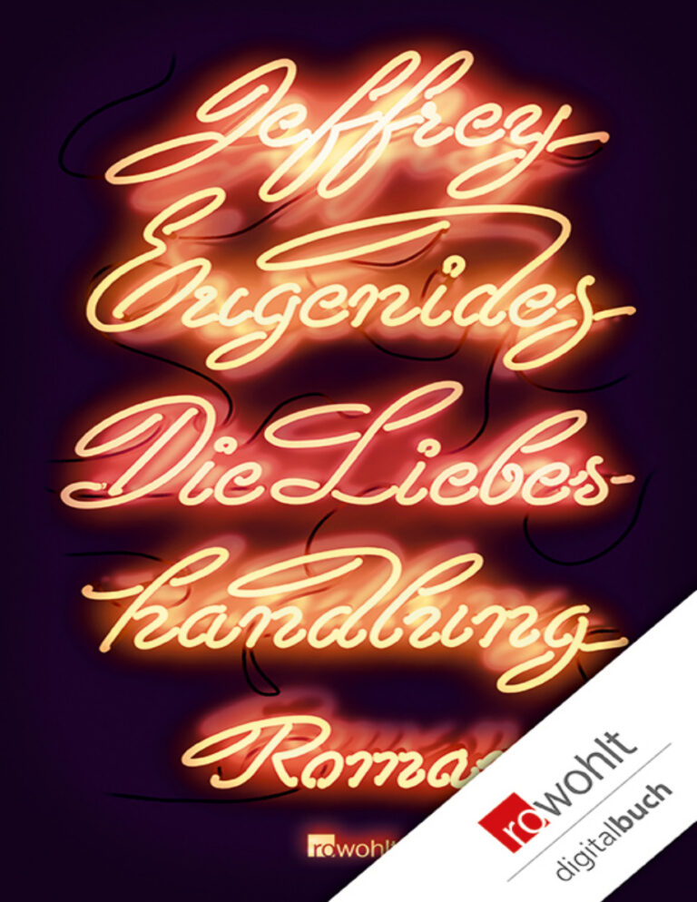 Die Liebeshandlung German Edition Jeffrey Eugenides Kitap Kapağı