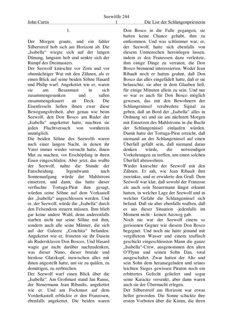 Die List der Schlangenpriesterin German Edition Curtis John Kitap Kapağı