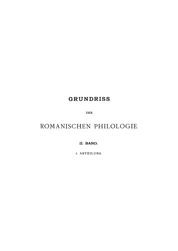 Die Litteraturen der romanischen Völker PDF Download