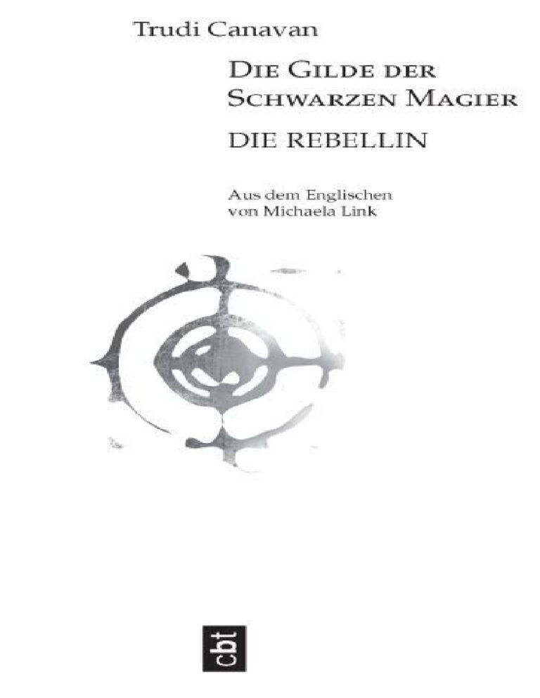 Die Rebellin German Edition Trudi Canavan Kitap Kapağı