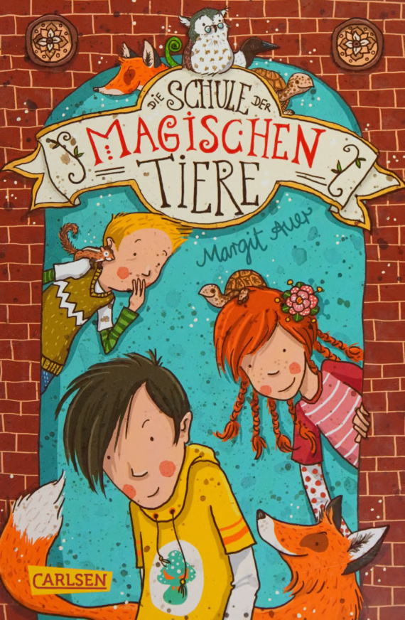 Die Schule der magischen Tiere 1 German Edition Margit Auer Kitap Kapağı