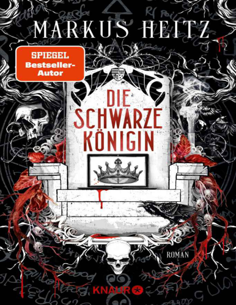 Die Schwarze Konigin German Edition Markus Heitz Kitap Kapağı
