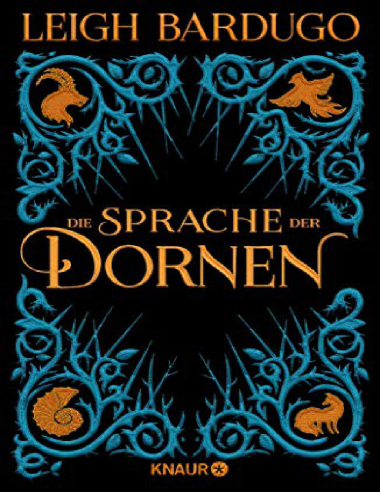 Die Sprache der Dornen German Edition Leigh Bardugo Kitap Kapağı