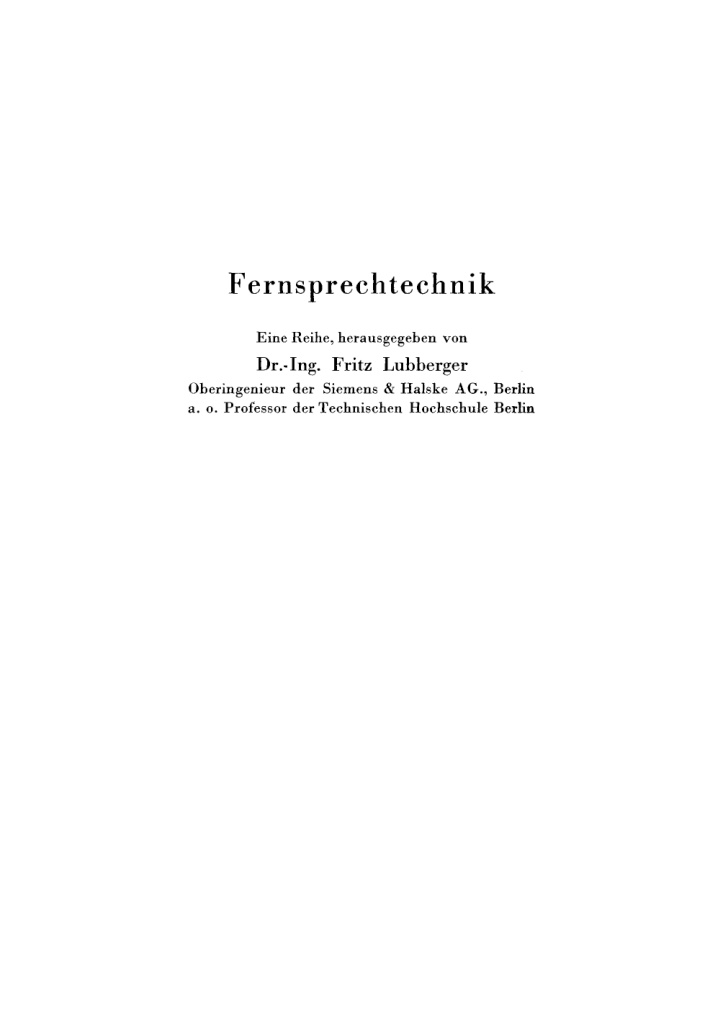 Die Stromversorgung von Fernsprech Wahlanlagen German Edition Helmut Grau Kitap Kapağı