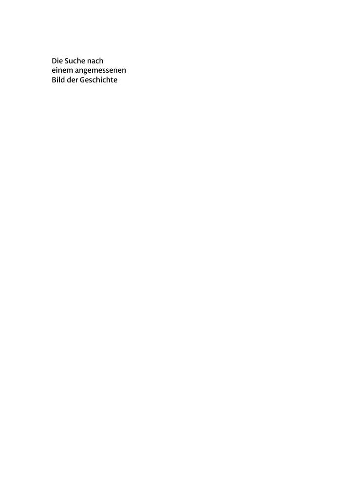 Die Suche nach einem angemessenen Bild der Geschichte German Edition Katharina Mann Kitap Kapağı