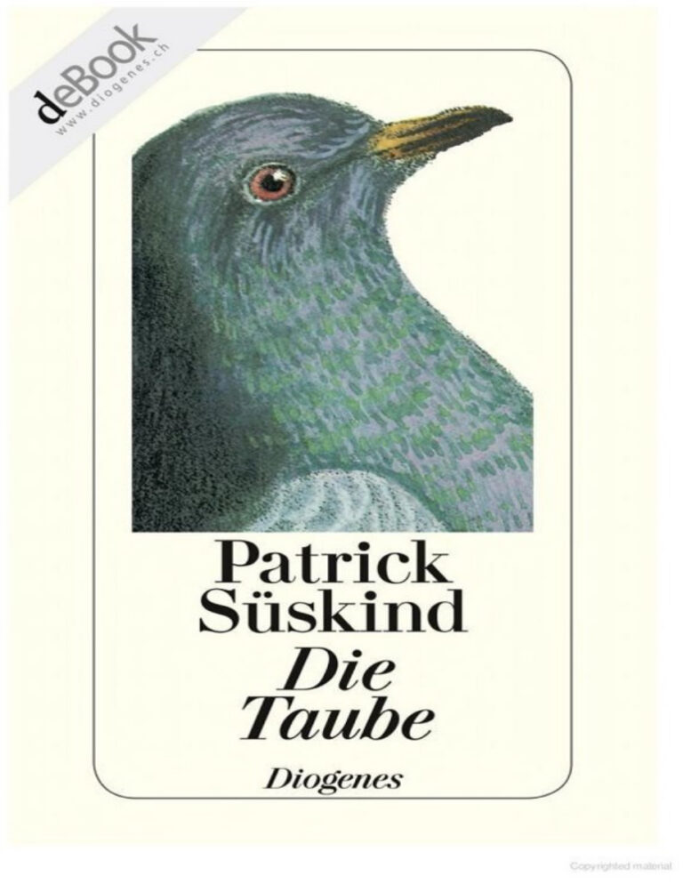Die Taube German Edition Patrick Suskind Kitap Kapağı