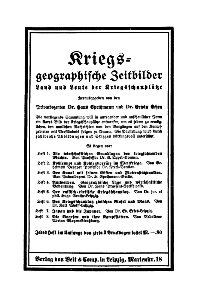 Die Vogesen und ihre Kampfstatten German Edition Adrian Mayer Kitap Kapağı