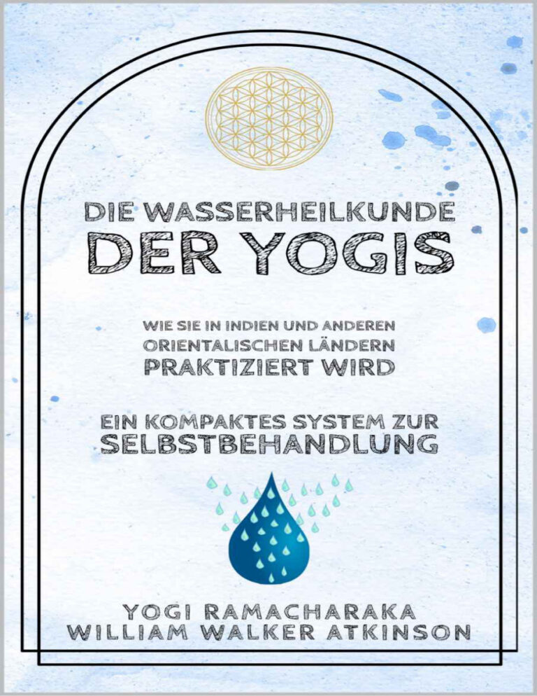 Die Wasserheilkunde der Yogis William Walker Atkinson GER Kitap Kapağı