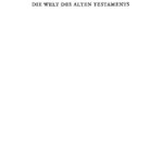 Die Welt des Alten Testaments German Edition Martin Noth Kitap Kapağı