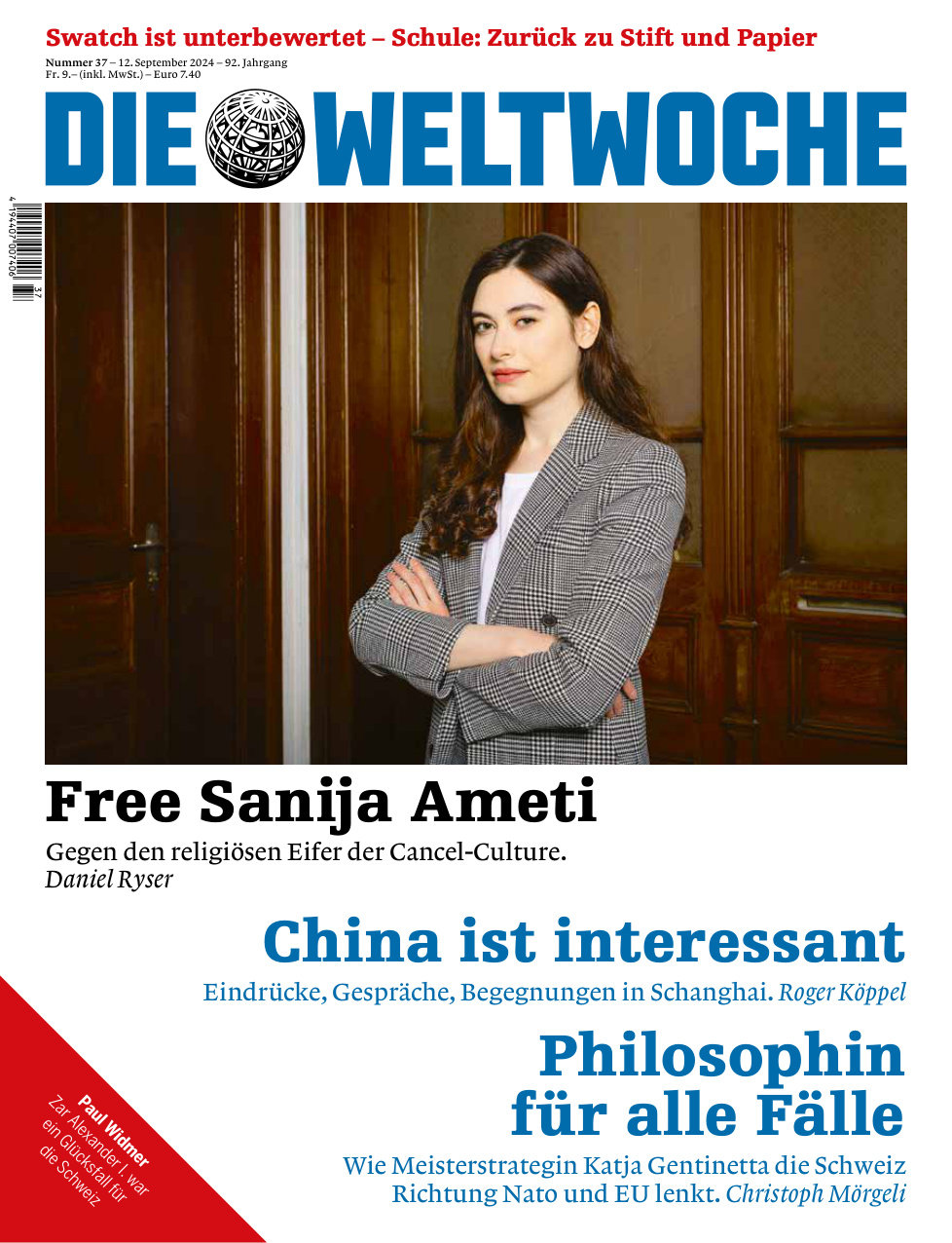 Die Weltwoche - Nr 37, 12 September 2024 PDF Download