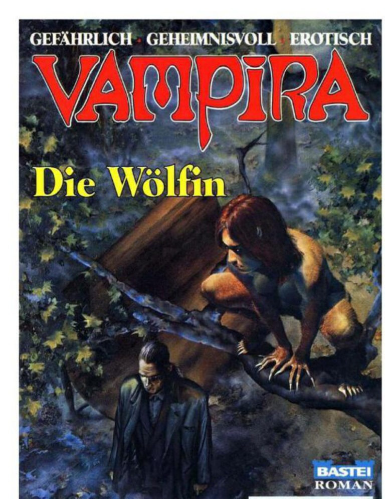 Die Woelfin German Edition Vampira VA Kitap Kapağı