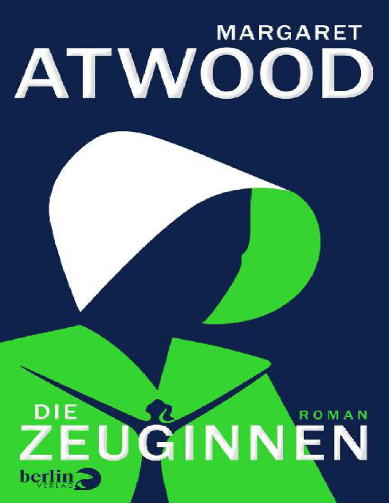 Die Zeuginnen German Edition Margaret Atwood Kitap Kapağı
