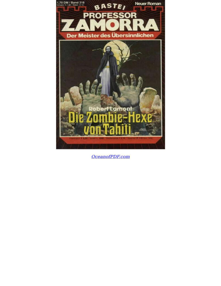 Die Zombie Hexe von Tahiti Giesa Werner Kurt Kitap Kapağı
