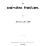 Die Zukunft der norddeutschen Mittelstaaten German Edition Heinrich von Treitschke Kitap Kapağı