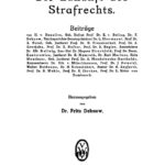 Die Zukunft des Strafrechts German Edition Fritz Dehnow Kitap Kapağı