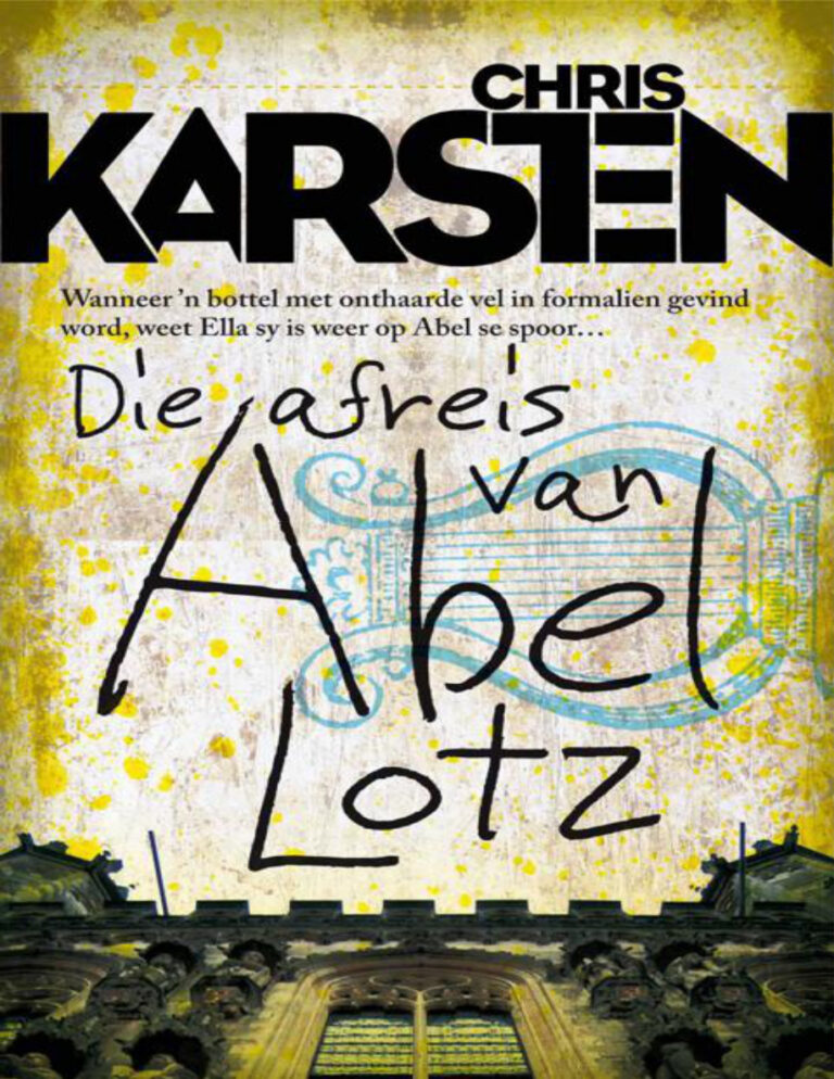 Die afreis van Abel Lotz Chris carsten Kitap Kapağı