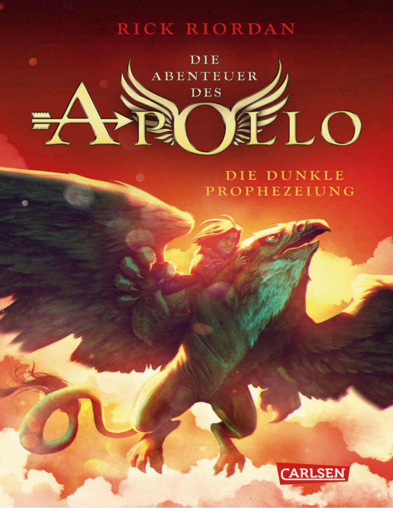 Die dunkle Prophezeiung German Edition Rick Riordan Kitap Kapağı