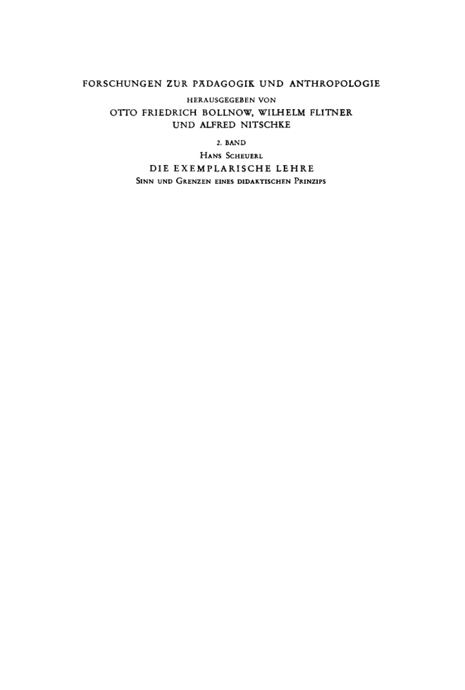 Die exemplarische Lehre German Edition Hans Scheuerl Kitap Kapağı
