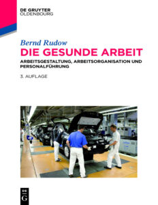 Die gesunde Arbeit German Edition Bernd Rudow Kitap Kapağı