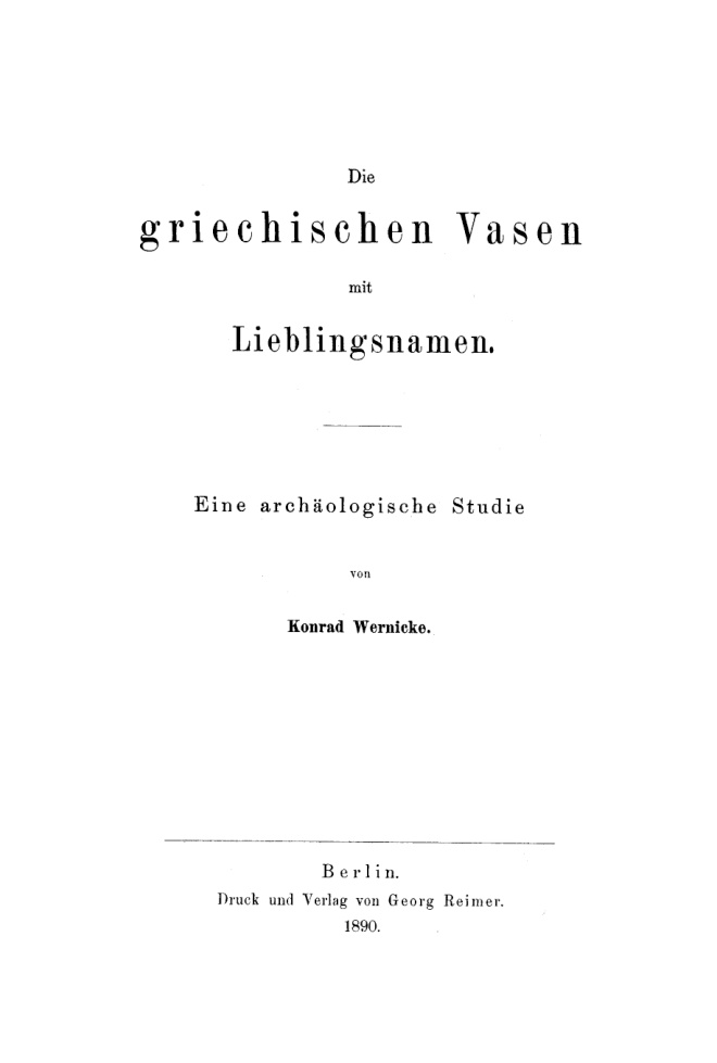 Die griechischen Vasen mit Lieblingsnamen PDF Download