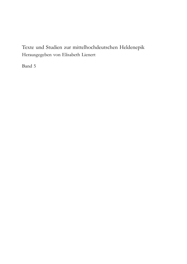 Die historische Dietrichepik German Edition Elisabeth Lienert Kitap Kapağı
