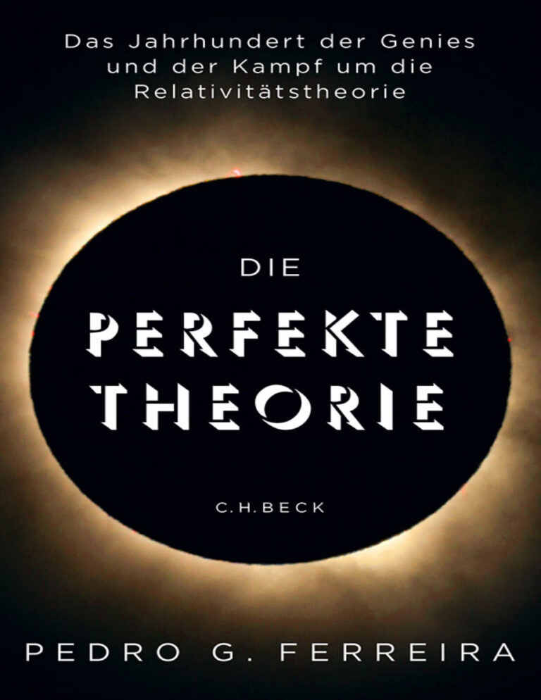 Die perfekte Theori German Edition Pedro G Ferreira Kitap Kapağı
