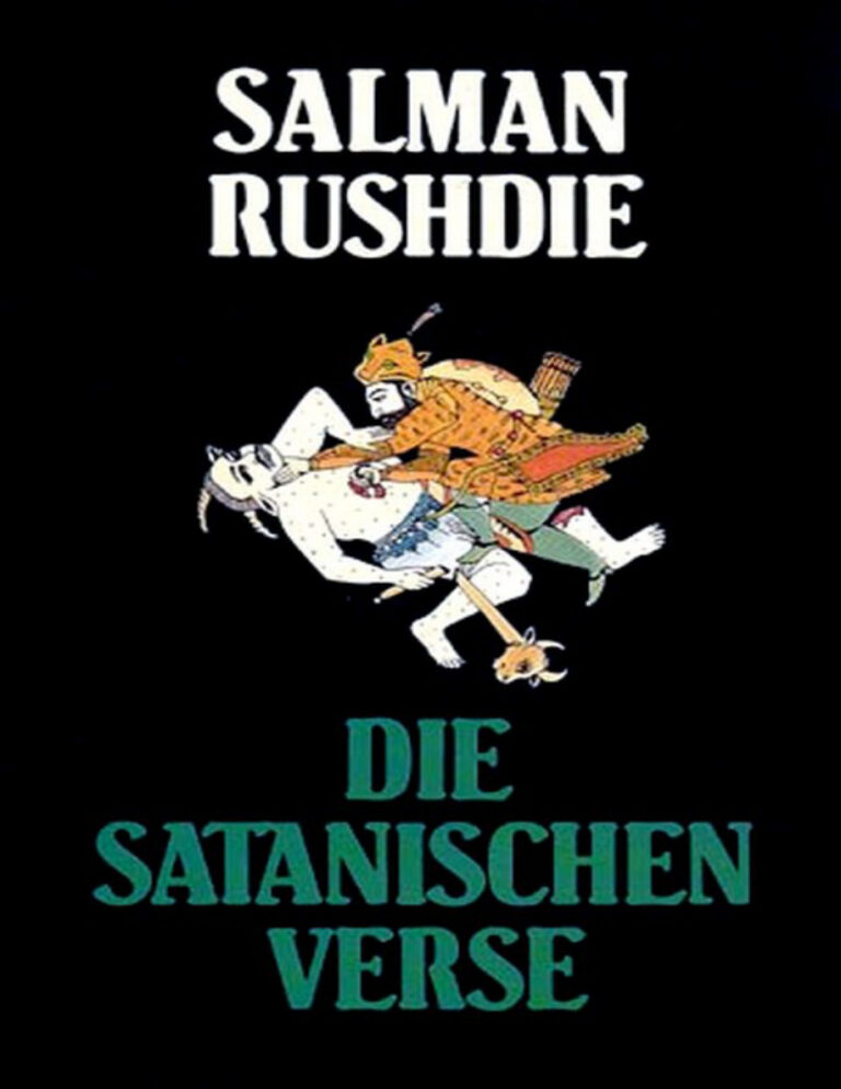 Die satanischen Verse Rushdie Salman Kitap Kapağı