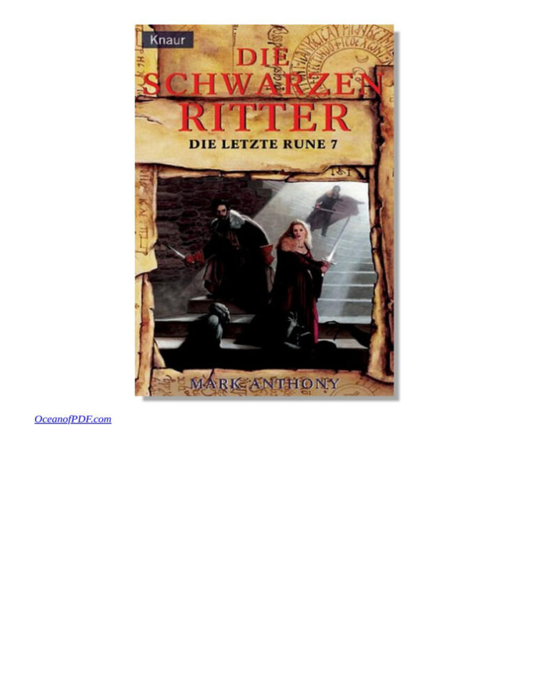 Die schwarzen Ritter Anthony Mark Kitap Kapağı