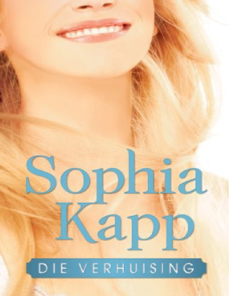 Die verhuising Sophia Kapp Kitap Kapağı