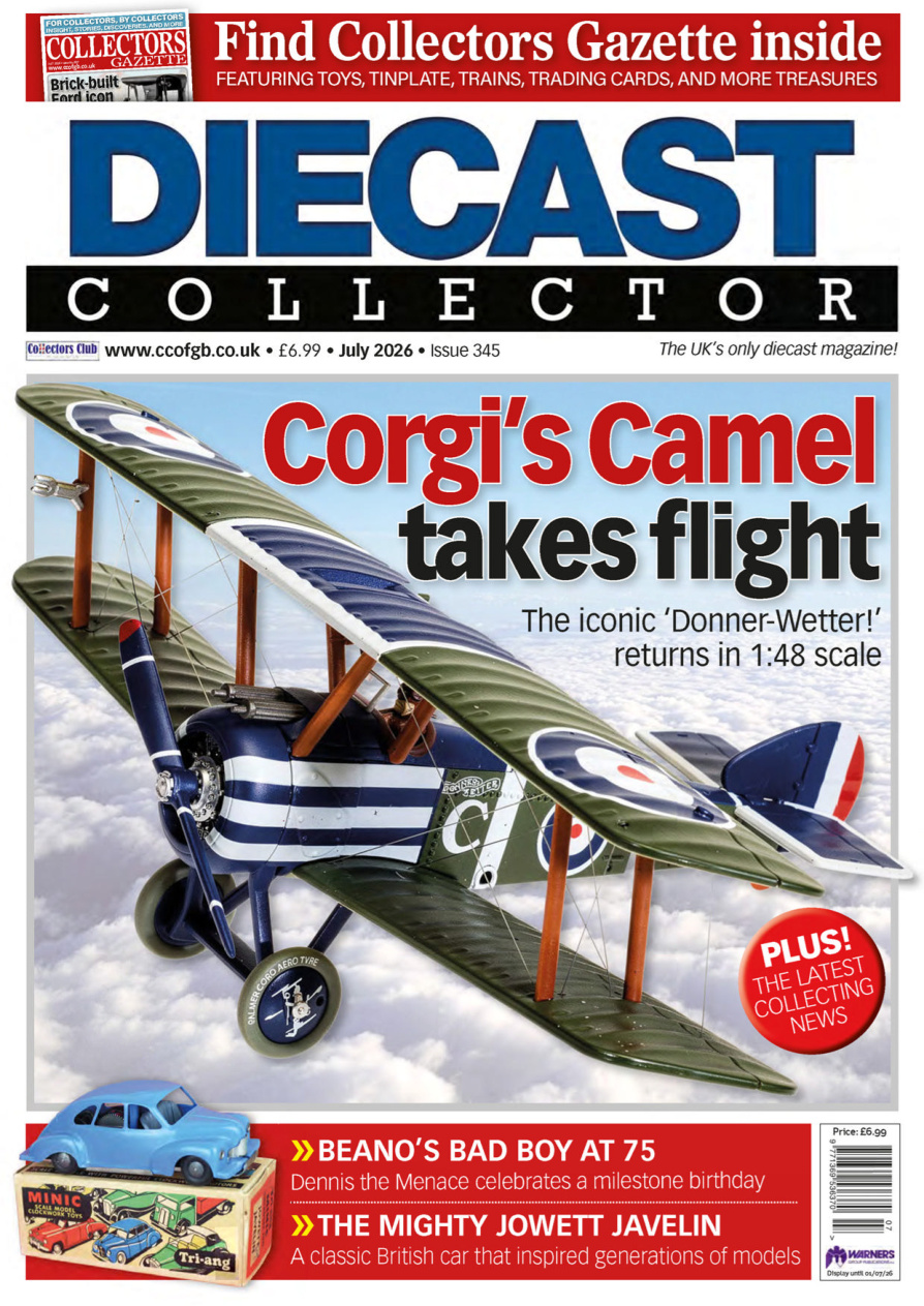 Diecast Collector Issue 345 July 2026 Diecast Collector Kitap Kapağı