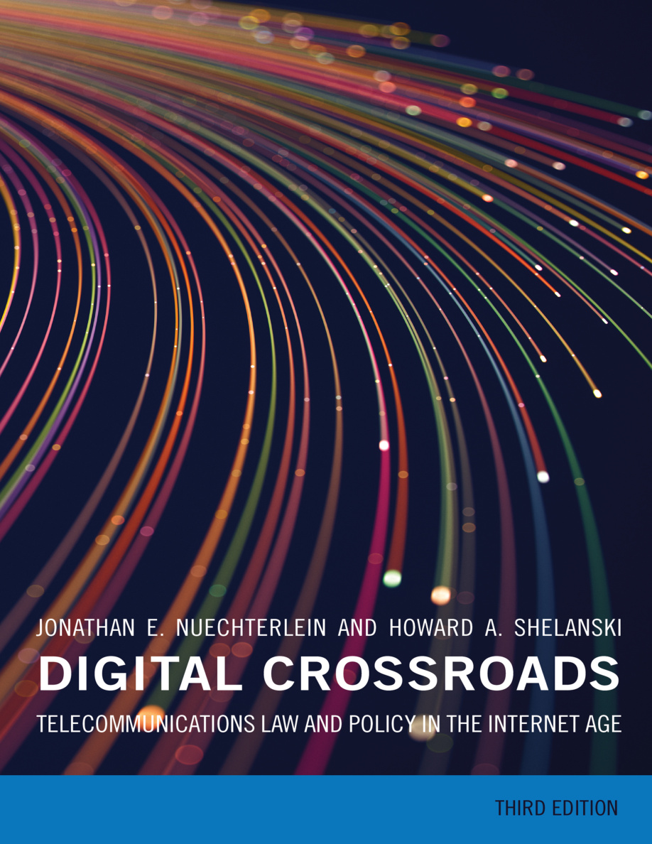 Digital Crossroads Jonathan E Nuechterlein Kitap Kapağı