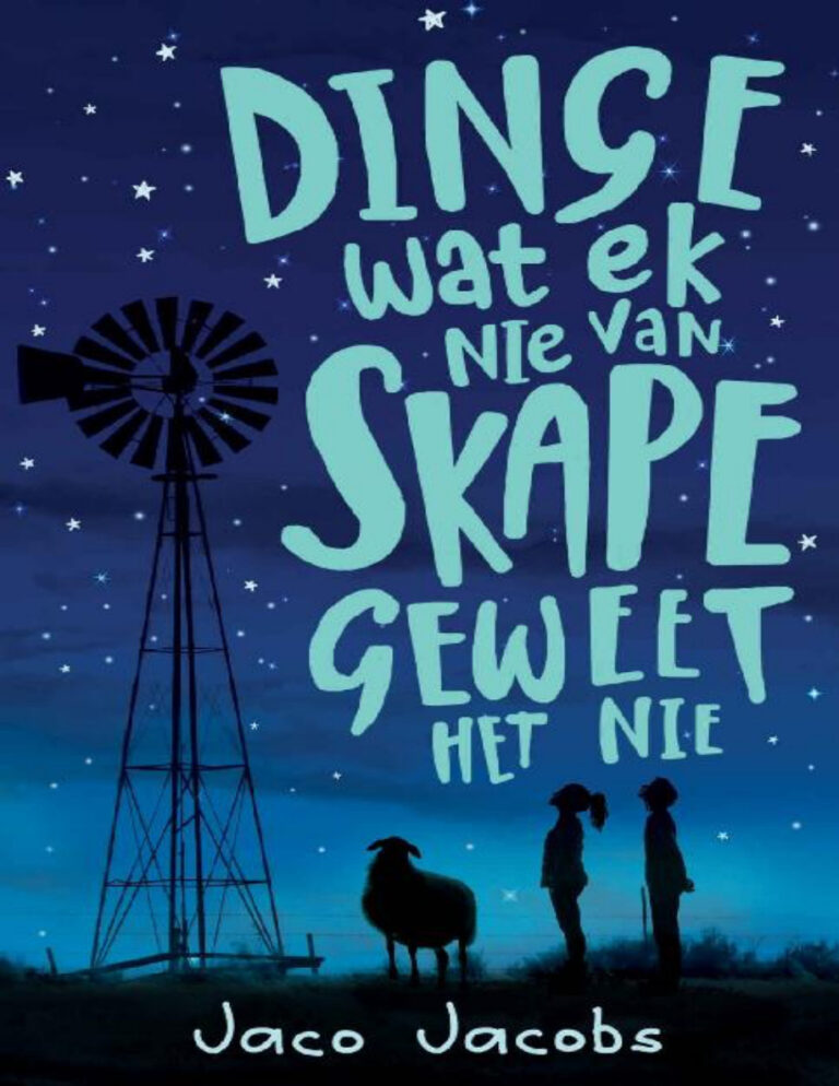 Dinge wat ek nie van skape geweet het nie Jaco Jacobs Kitap Kapağı