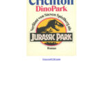 DinoPark Michael Crichton Kitap Kapağı